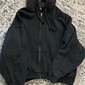 DARK GREY VETEMENTS ZIPUP